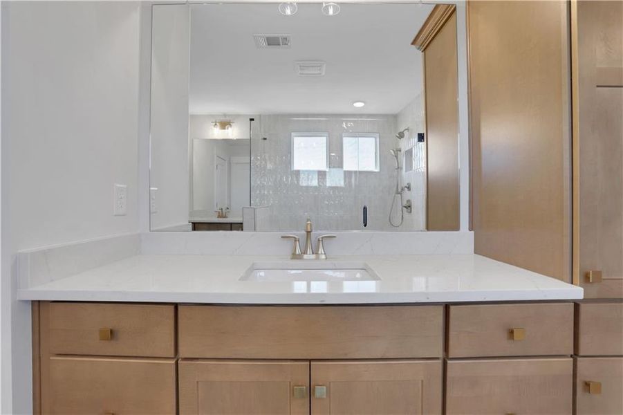 Close-up of interior finishes inside a home in Twin Lakes, Hoschton (Image 16).