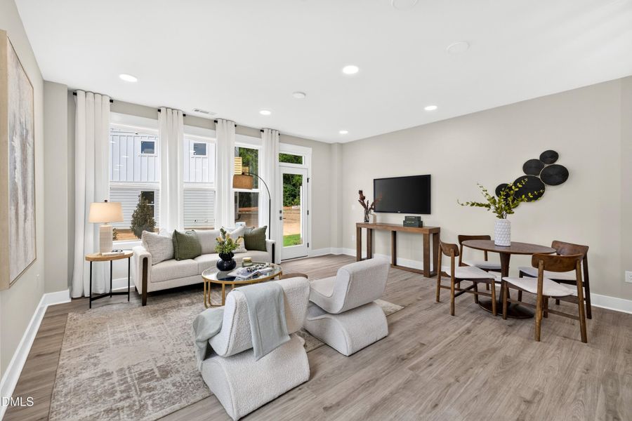 Living & Dining Area (Model Home) Living & Dining Area (Model Home)