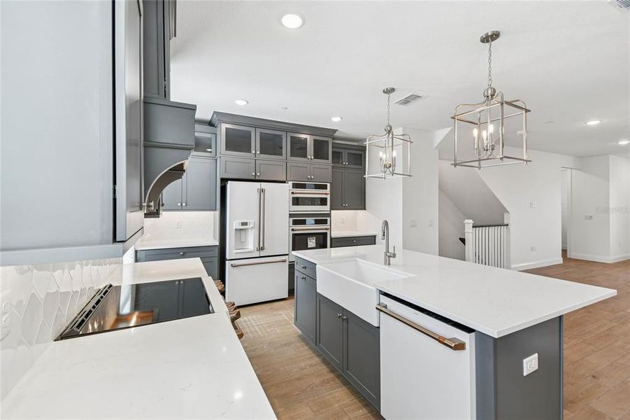 Furnished interior view inside a new home in Townes at Northlake, Oviedo (Image 10).