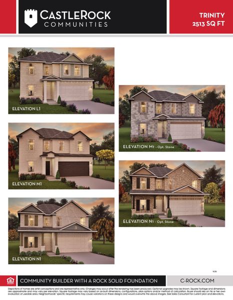 Front exterior of a new home in Saddlebrook Estates, Waxahachie, TX, highlighting curb appeal (Image 2). Front exterior of a new home in Saddlebrook Estates, Waxahachie, TX, highlighting curb appeal (Image 2).