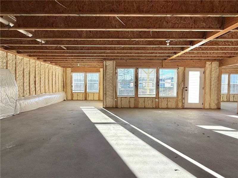 In-progress construction of a new home in , Braselton, GA (Image 36).