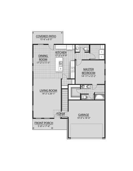 Aberdeen V G Open Floor Plan - DSLD Homes Aberdeen V G Open Floor Plan - DSLD Homes