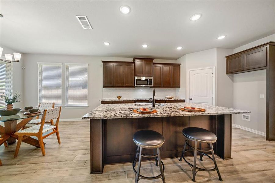 Furnished interior view inside a new home in Aero Vista, Caddo Mills (Image 4). Furnished interior view inside a new home in Aero Vista, Caddo Mills (Image 4).