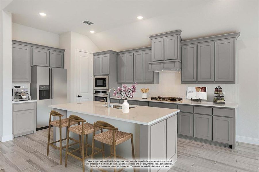 Furnished interior view inside a new home in Eagle Glen 50, Alvarado (Image 7). Furnished interior view inside a new home in Eagle Glen 50, Alvarado (Image 7).