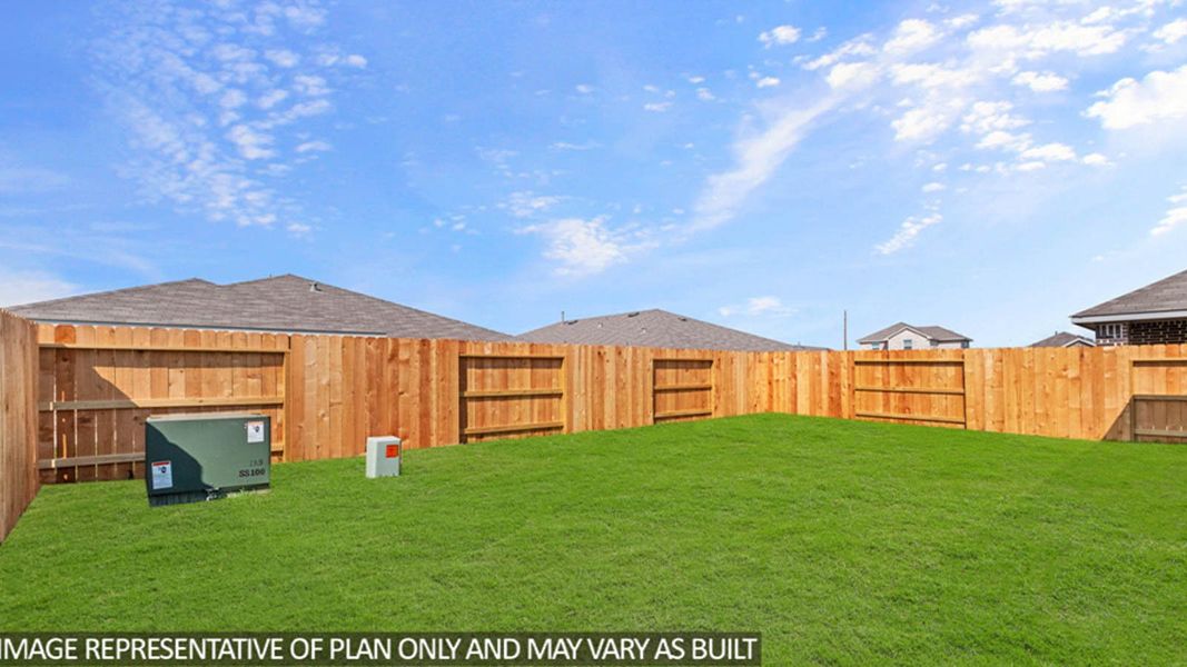 Representative exterior photo of a completed home built from the Diana by D.R. Horton in River Ranch Trails, Dayton, TX (Image 16). Representative exterior photo of a completed home built from the Diana by D.R. Horton in River Ranch Trails, Dayton, TX (Image 16).