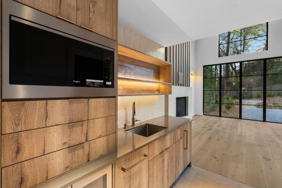 Furnished interior view inside a new home in , Atlanta (Image 13). Furnished interior view inside a new home in , Atlanta (Image 13).