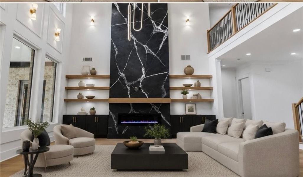 Furnished interior view inside a new home in , Lawrenceville (Image 28).