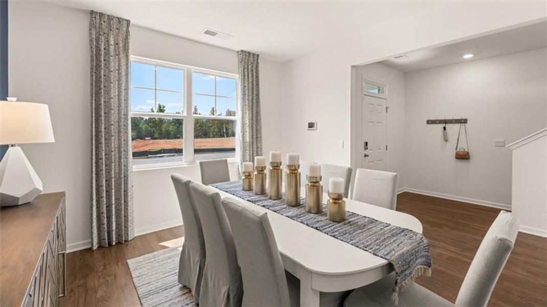 Furnished interior view inside a new home in Bridle Creek, Locust Grove (Image 17).