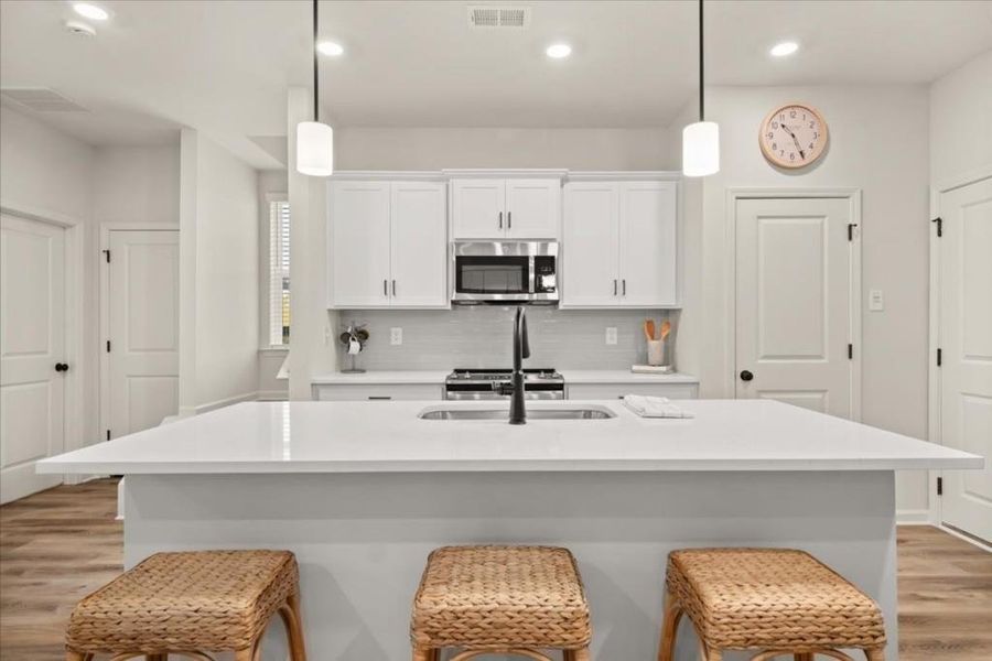 Furnished interior view inside a new home in , Cedartown (Image 9).