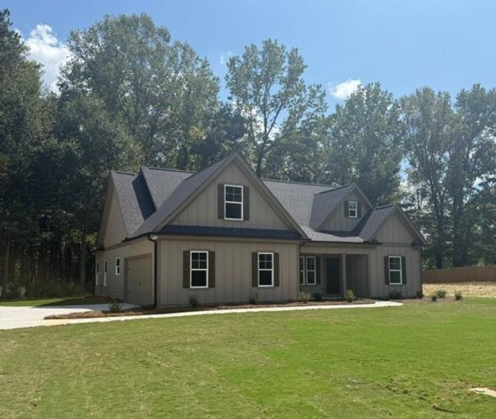 Front exterior of a new home in , Talking Rock, GA, highlighting curb appeal (Image 11). Front exterior of a new home in , Talking Rock, GA, highlighting curb appeal (Image 11).