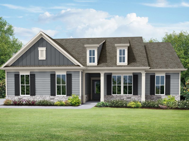 Representative exterior photo of a completed home built from the The Maplewood by My Home Communities in Legends at Old Monroe, Monroe, GA (Image 6).