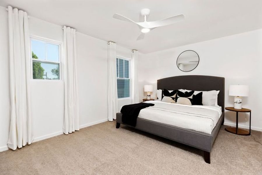 Representative furnished interior of a home built from the Alexandria TH by True Homes in Covington Ridge Townhomes, Thomasville (Image 13). Representative furnished interior of a home built from the Alexandria TH by True Homes in Covington Ridge Townhomes, Thomasville (Image 13).