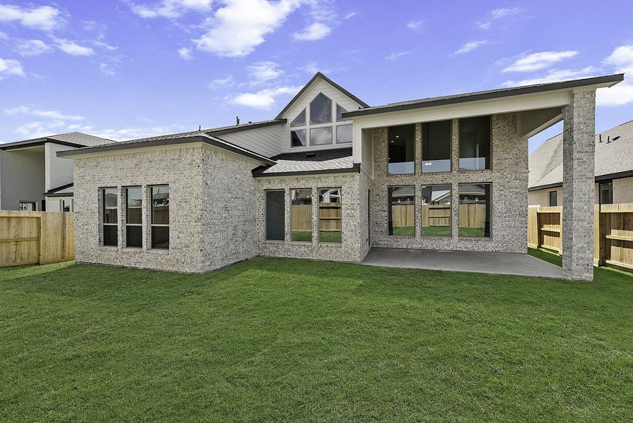 Exterior details and patio area of a home in Jubilee, Hockley (Image 3).