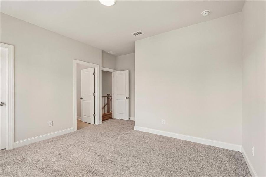 Spacious, unfurnished interior of a new home in Waterside Townhomes, Peachtree Corners (Image 44).
