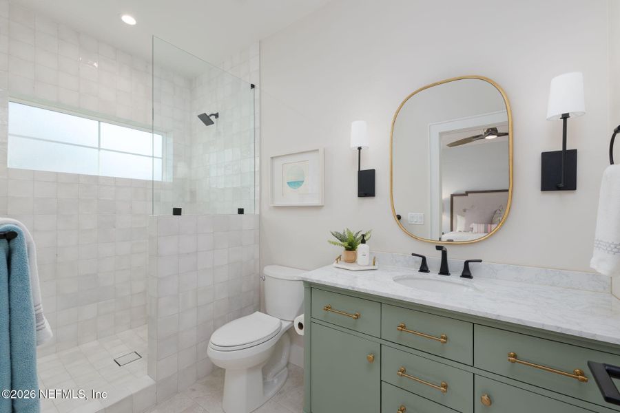 Furnished interior view inside a new home in , Ponte Vedra Beach (Image 43).