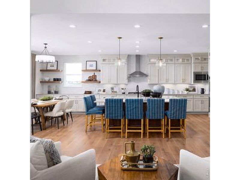 Furnished interior view inside a new home in , Timnath (Image 13).