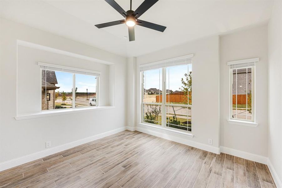 Spacious, unfurnished interior of a new home in Villages of Walnut Grove, Midlothian (Image 22).