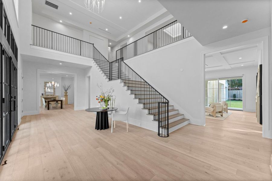 Furnished interior view inside a new home in , Houston (Image 31). Furnished interior view inside a new home in , Houston (Image 31).