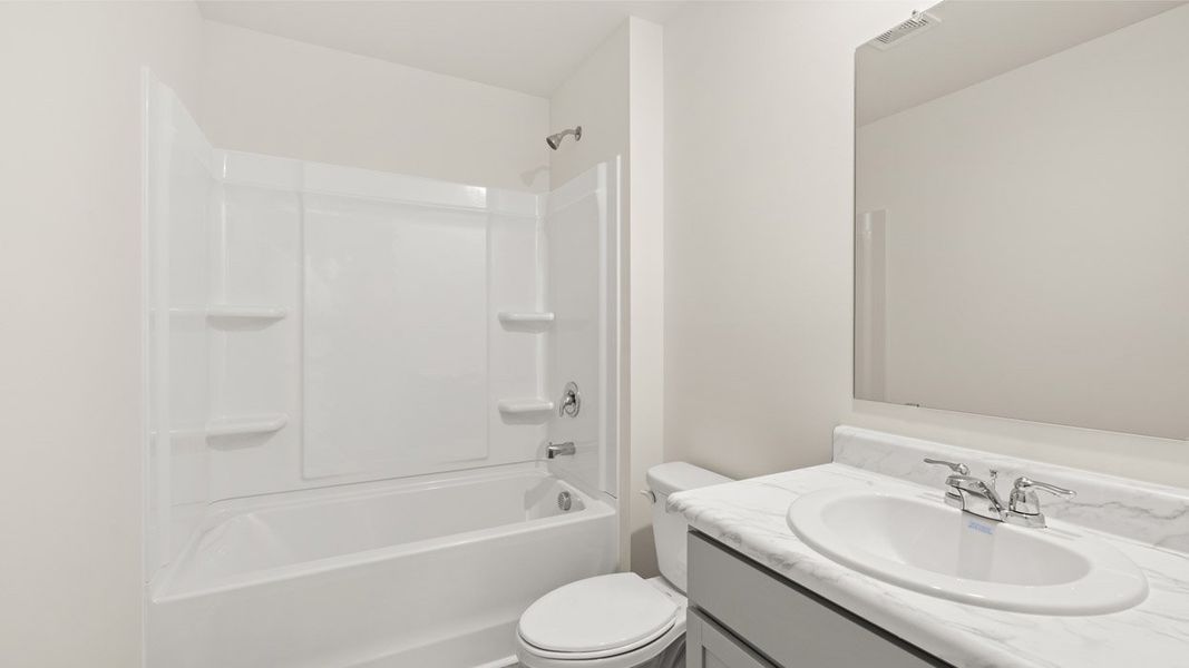 Furnished interior view inside a new home in Estates at Deer Hollow, Grovetown (Image 15).