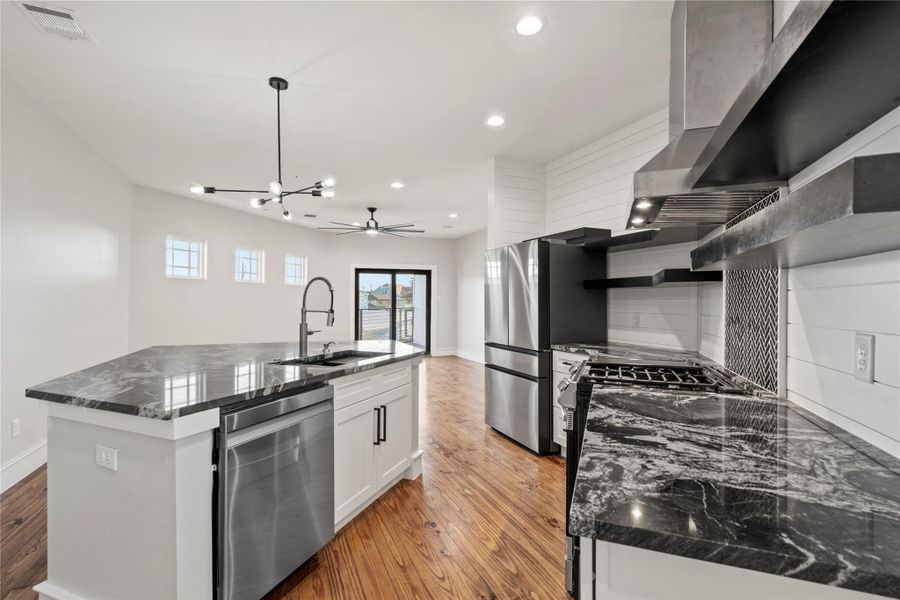 Furnished interior view inside a new home in , Galveston (Image 8). Furnished interior view inside a new home in , Galveston (Image 8).