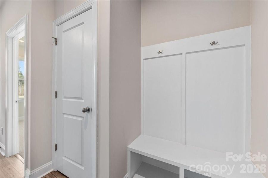 Drop Zone and Coat Closet