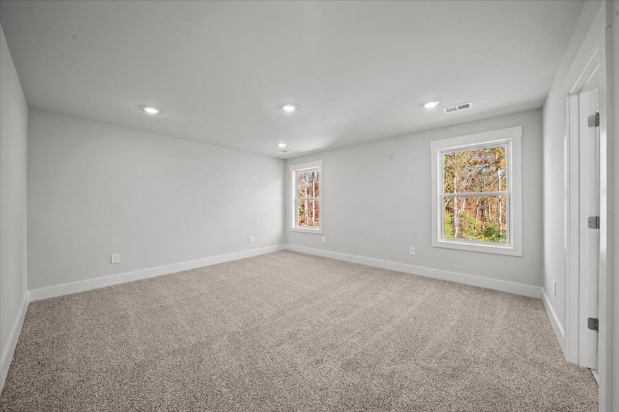 Spacious, unfurnished interior of a new home in Riverwood Farm, Piedmont (Image 28). Spacious, unfurnished interior of a new home in Riverwood Farm, Piedmont (Image 28).