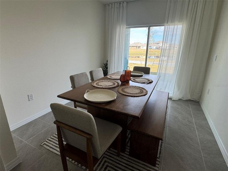 Furnished interior view inside a new home in Harmony West, St. Cloud (Image 6).