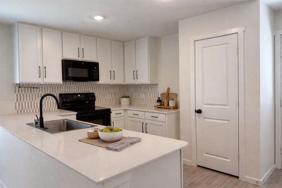 Furnished interior view inside a new home in Tillage Farms, Princeton (Image 5).