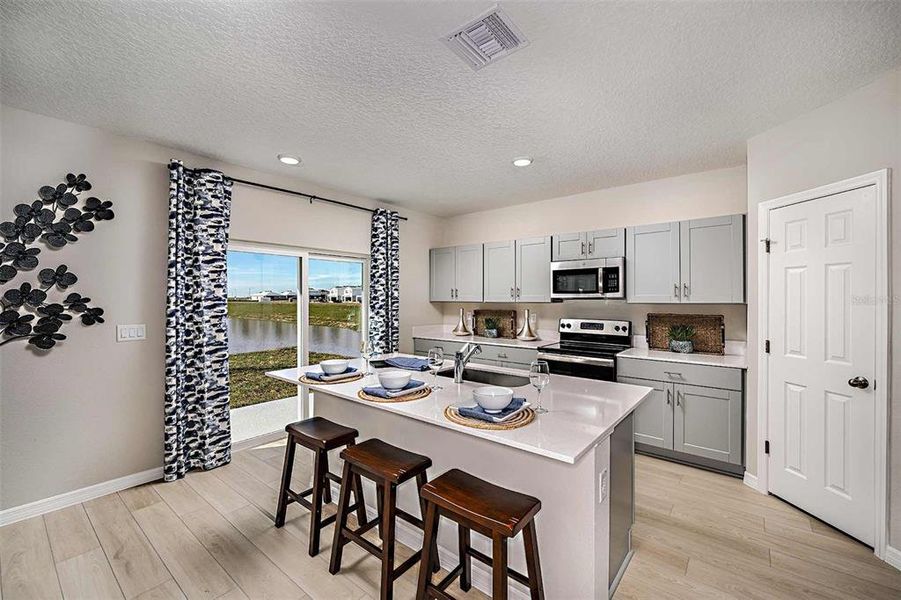 Furnished interior view inside a new home in Villa Mar, Winter Haven (Image 8).