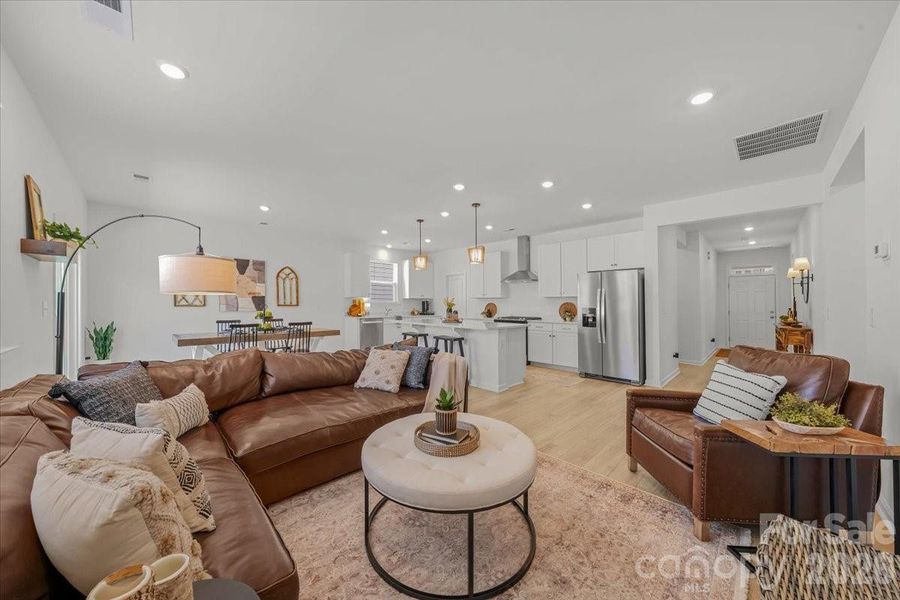 Furnished interior view inside a new home in Sheffield, Indian Trail (Image 13).