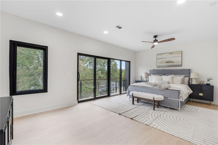 Furnished interior view inside a new home in , Decatur (Image 35).