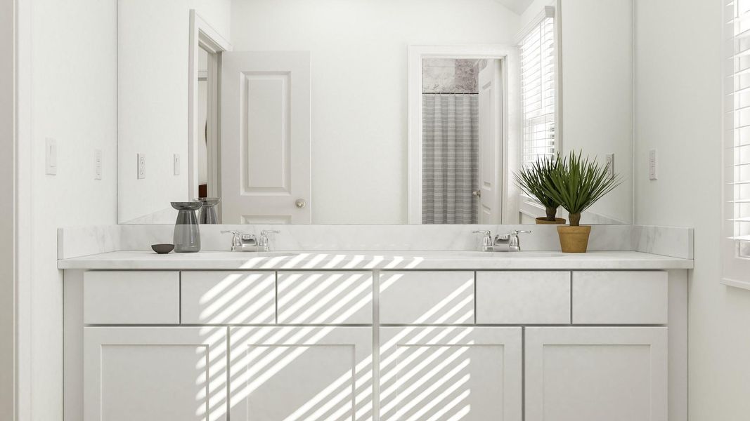 Close-up of interior finishes inside a home in Lively Ranch: Brookstone Collection, Georgetown (Image 19).