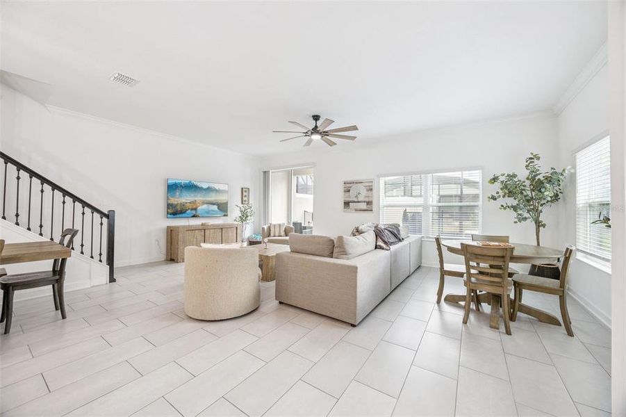 Furnished interior view inside a new home in , Kissimmee (Image 27).