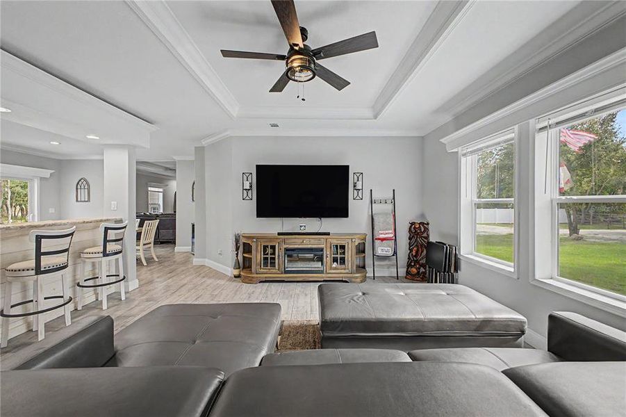 Furnished interior view inside a new home in , Weeki Wachee (Image 8). Furnished interior view inside a new home in , Weeki Wachee (Image 8).