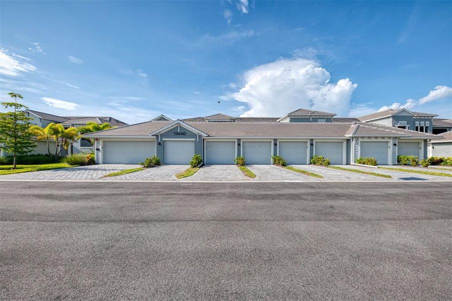 Front exterior of a new home in , Venice, FL, highlighting curb appeal (Image 21). Front exterior of a new home in , Venice, FL, highlighting curb appeal (Image 21).