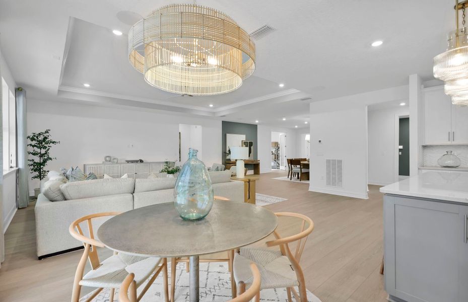 Furnished interior view inside a new home in Hyland Trail, Green Cove Springs (Image 18).