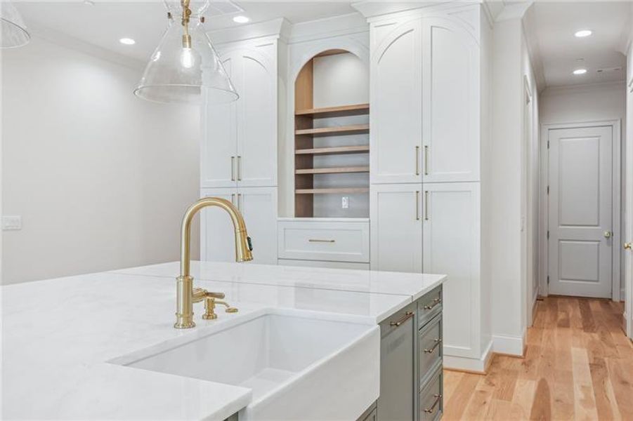 Furnished interior view inside a new home in , Marietta (Image 17).