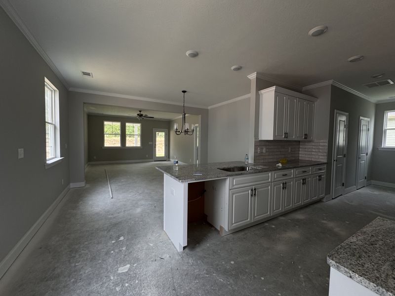 In-progress construction of a new home in Windsor, North Augusta, SC (Image 26). In-progress construction of a new home in Windsor, North Augusta, SC (Image 26).