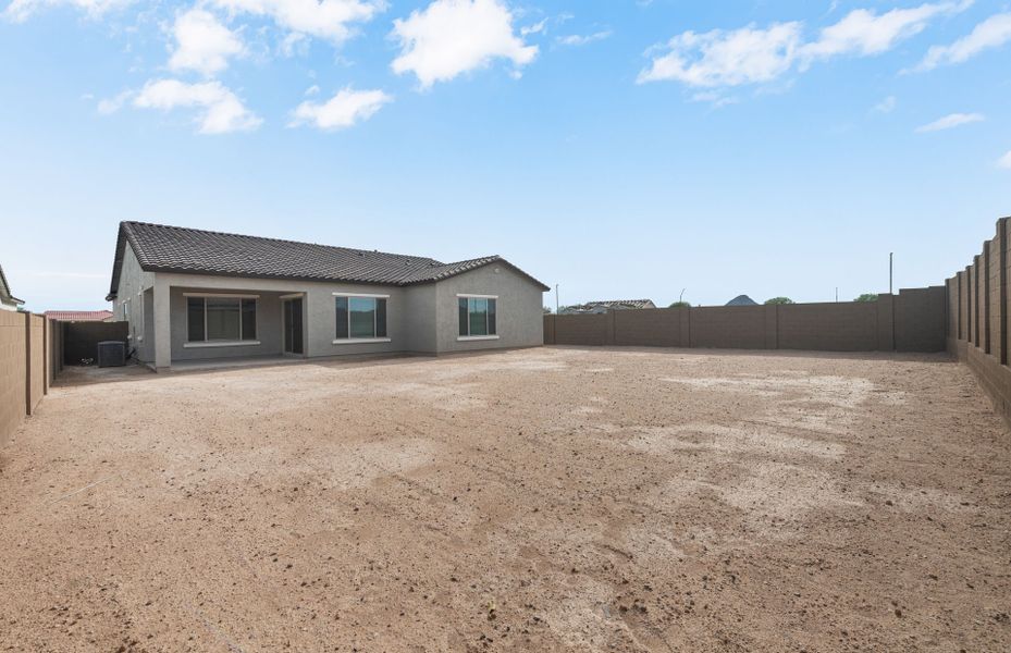 Exterior details and patio area of a home in Sun City Anthem at Merrill Ranch, Florence (Image 3).