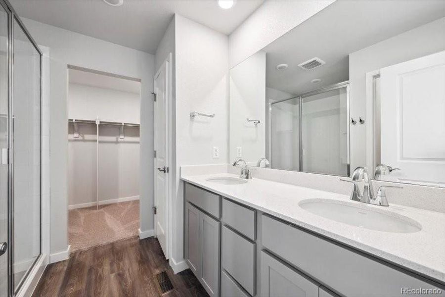 Furnished interior view inside a new home in Legato, Commerce City (Image 6).