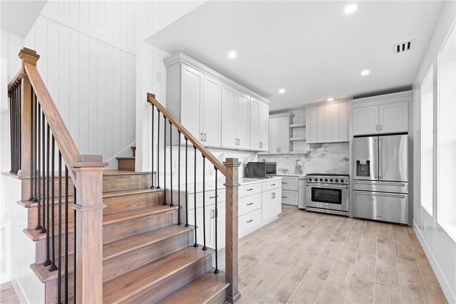 Furnished interior view inside a new home in , Canton (Image 18).