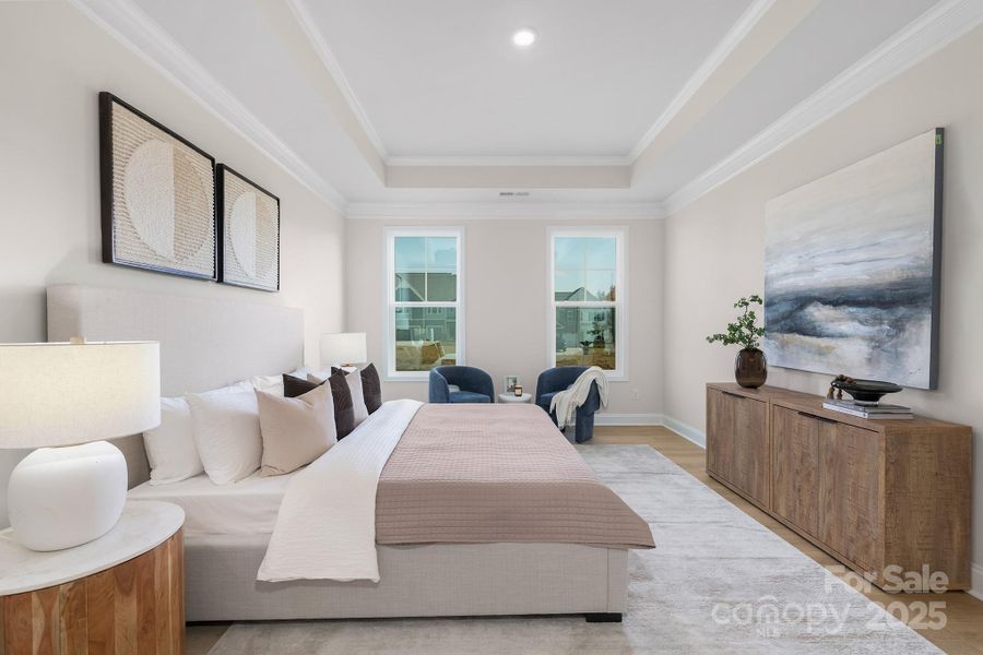 Furnished interior view inside a new home in Sylvan Creek, Denver (Image 11).