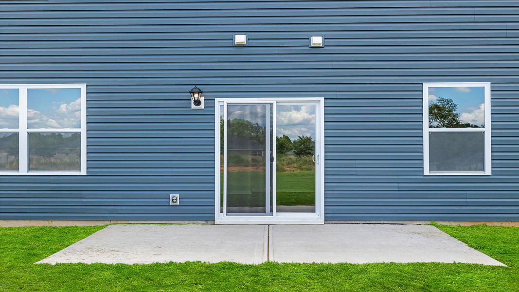 Representative exterior details of a home built from the BELHAVEN by D.R. Horton in Foxbank, Gray Court (Image 3). Representative exterior details of a home built from the BELHAVEN by D.R. Horton in Foxbank, Gray Court (Image 3).