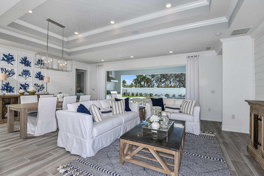 Representative furnished interior of a home built from the Stardom by Del Webb in Del Webb Sunbridge, St. Cloud (Image 13). Representative furnished interior of a home built from the Stardom by Del Webb in Del Webb Sunbridge, St. Cloud (Image 13).