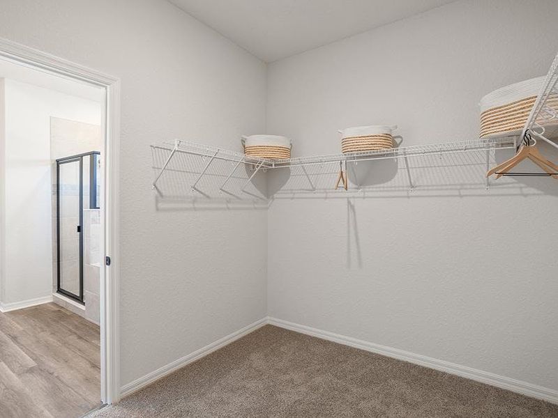 And, your suite includes a large walk-in wardrobe - Westin II by Highland Homes