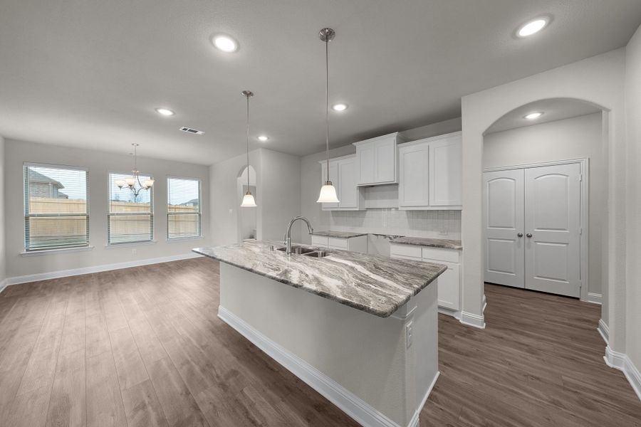 Furnished interior view inside a new home in Summerwood, Red Oak (Image 8).