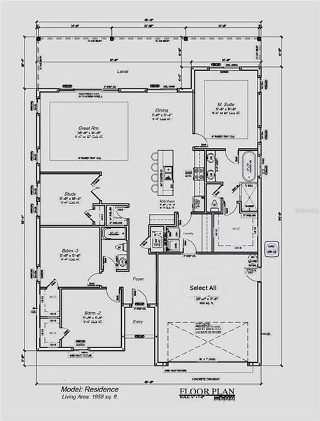 2D floor plan layout of this home in , Dunnellon, FL (Image 2). 2D floor plan layout of this home in , Dunnellon, FL (Image 2).