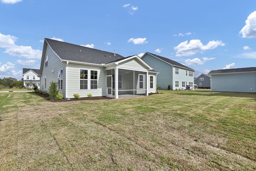 Exterior details and patio area of a home in East Wynd, Hampstead (Image 22). Exterior details and patio area of a home in East Wynd, Hampstead (Image 22).