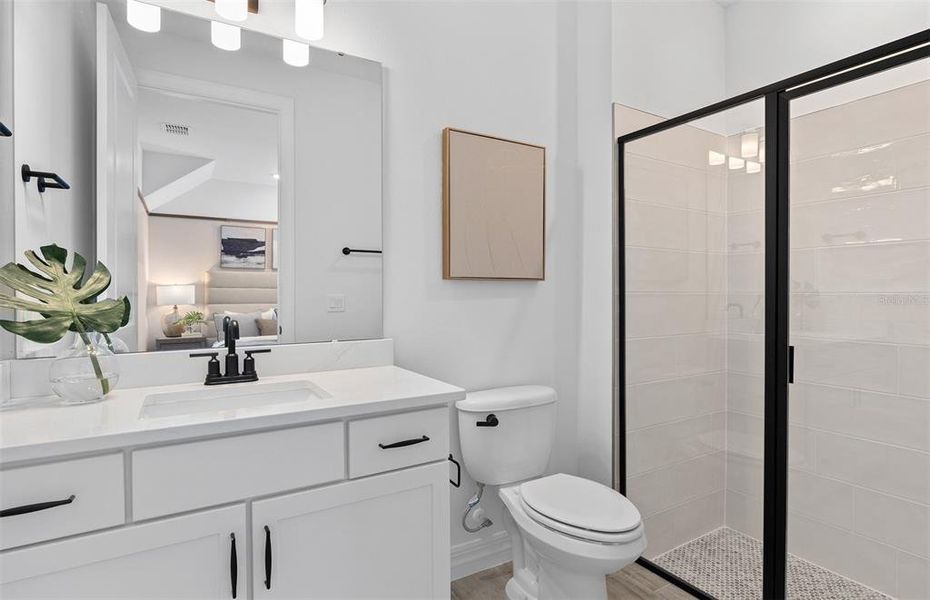 Model Home Design Only. Pictures and furnishings are for illustrative purposes only. Elevations, colors and options may vary. Furniture is for model home staging only.?