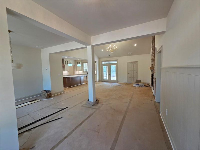 In-progress construction of a new home in , Acworth, GA (Image 19). In-progress construction of a new home in , Acworth, GA (Image 19).